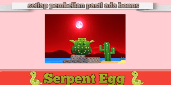 Gambar Product Serpent Egg + Bonus