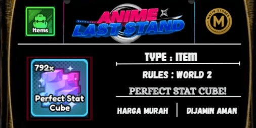 Gambar Product Perfect Stat Cube
