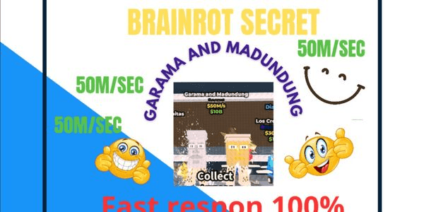 Gambar Product BRAINROT SECRET GARAM VIA STEAL - STEAL A BRAINROT