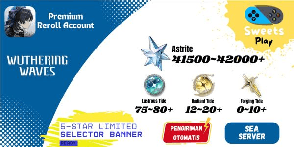 Gambar Product [SEA] Wuthering Waves Premium Reroll Account