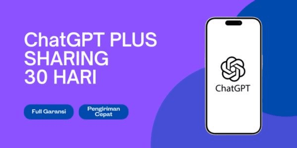 Gambar Product ChatGPT Plus Sharing Premium 1 Bulan