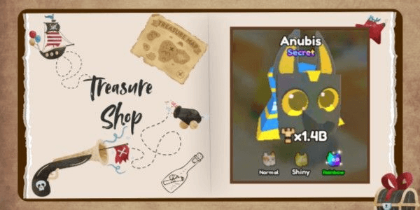 Gambar Product Gym Star Simulator | Rainbow Anubis ((x1.4B Muscle Growth)