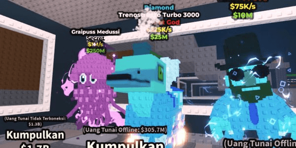 Gambar Product DIAMOND TRENOSTRUZZO TURBO 3000 | STEAL A BRAINROT