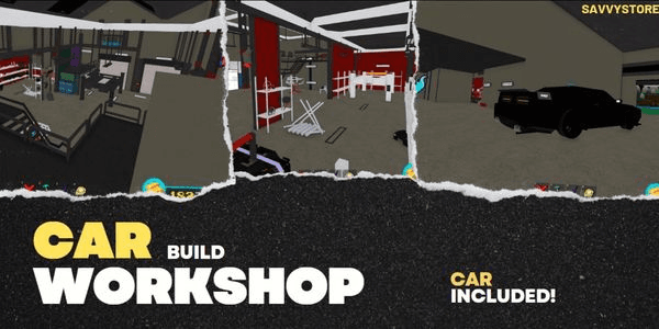 Gambar Product Car Workshop + Car Included Build Service (Build Creation Service) | Build A Boat For Treasure RBL