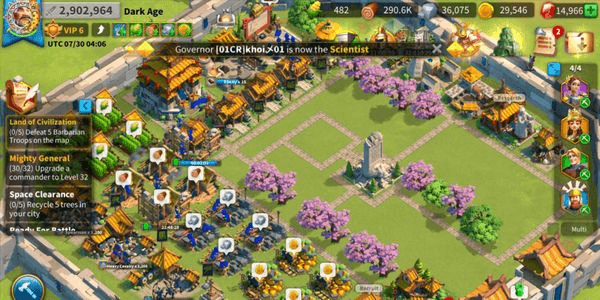 Gambar Product Rise Of Kingdoms Account ABUNDANT GEMS | Ready to Migrate | Power +-3M | READY TO OPEN T4 | MANY LEGENDARY/EPIC Commanders Rise of Kingdoms