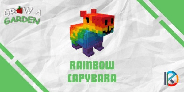 Gambar Product Rainbow Capybara - Grow A Garden