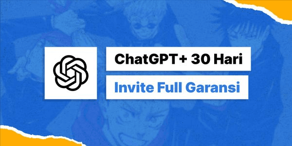 Gambar Product ChatGPT Plus Sharing Premium 1 Bulan