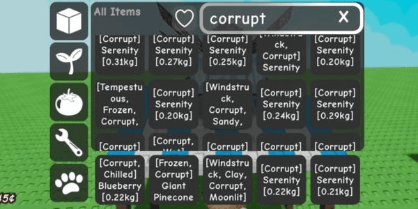 Gambar Product 1 Corrupt Fruit (random) | Mission kitsune point