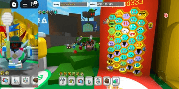 Gambar Product Mid Game Account - Bee Swarm Simulator
