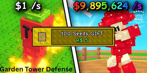 100 graines - Garden Tower Defense
