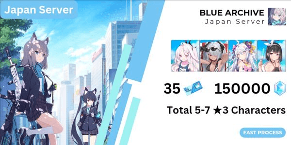 Gambar Product [JP] Pyroxene BA Blue Archive Limited Edition Gacha Account