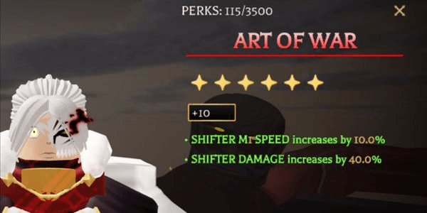 Gambar Product Art Of War - Mythical Perk +10
