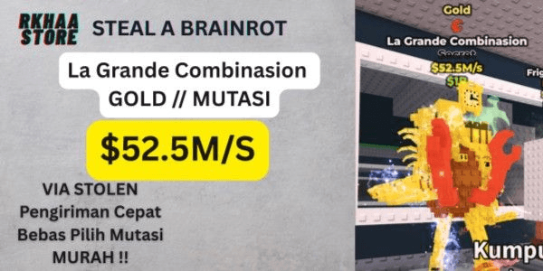 Gambar Product THE GREAT GOLD COMBINATION // 52.5M/S // MUTATION