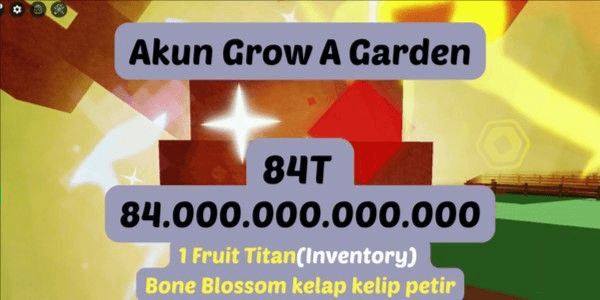 Gambar Product Akun Grow A Garden - Inventory1