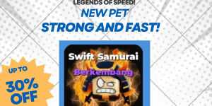 LEGENDS OF SPEED PET SWIFT SAMURAI