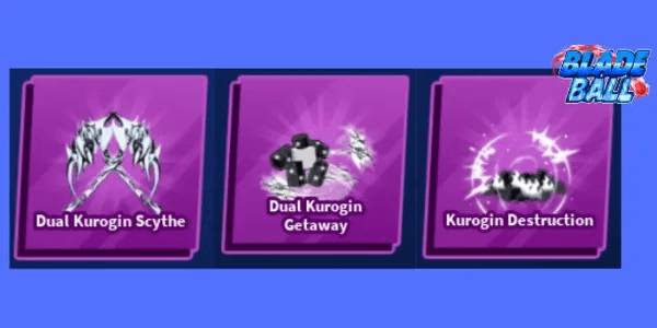 Dual Kurogin Scythe set