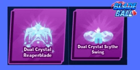 Dual Crystal Reaperblade set