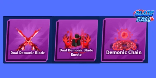 Dual Demonic Blade set