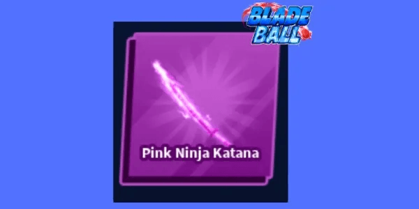Pink Ninja Katana