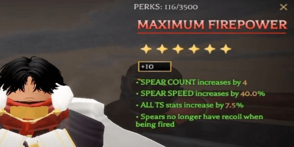 Gambar Product Maximum Firepower +10 (Mythic Perk)