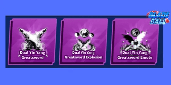 Dual Yin Yang Greatsword set