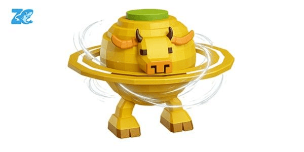 Gambar Product THE COW SATURNO SATURNITA [GOLD] | STEAL A BRAINROT