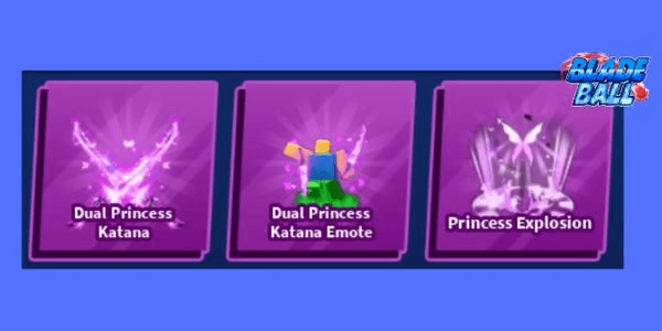 Gambar Product Dual Princess Katana set