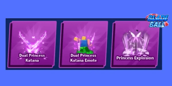 Dual Princess Katana set