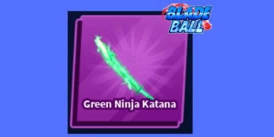 Gambar Product Green Ninja Katana