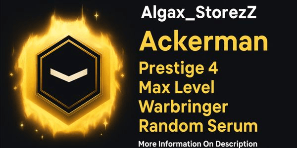Gambar Product Akun Ackerman AOTR P4 Max Level Serum