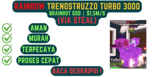 Gambar Product Rainbow Trenostruzzo Turbo 3000