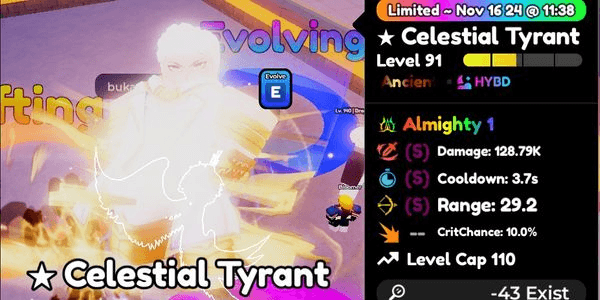 Gambar Product Celestial Tyrant (EVO) Almighty
