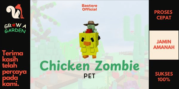 Gambar Product Chicken Zombie (Grow A Garden)