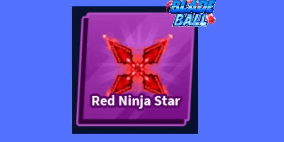 Gambar Product Red Ninja Star