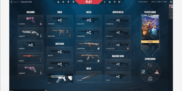 Gambar Product Akun Valorant