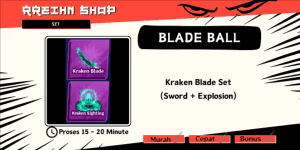 Kraken Blade set