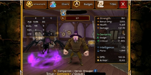 Gambar Product Warrior lvl 86 bp Heroic Drauger, Samael, and Other