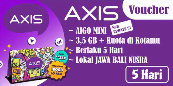 Gambar Product Axis 1GB 5 hari