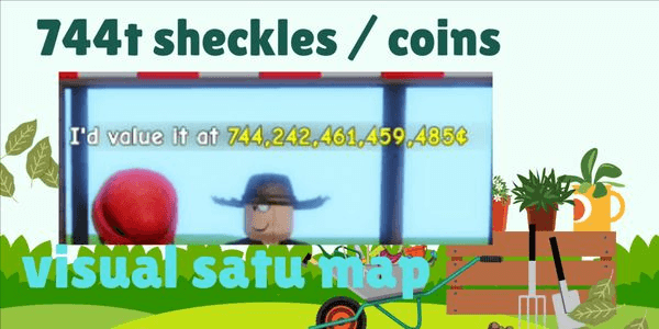 Gambar Product 744t SHECKLES / COINS GROW A GARDEN ¶Cimoyen¶