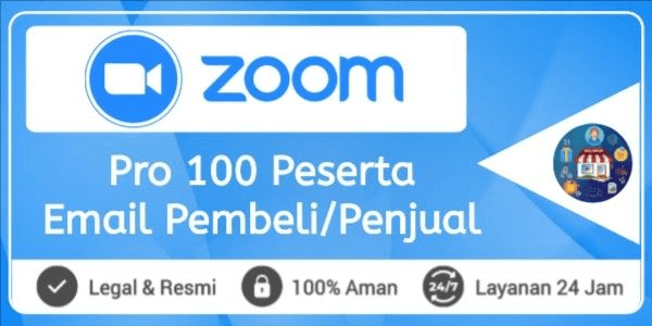 Gambar Product Zoom Meetings Pro 1 bulan