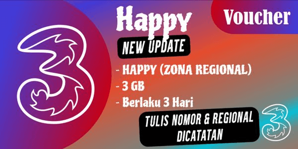 Gambar Product Voucher Data 3 GB