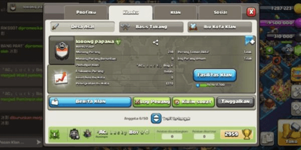 Gambar Product 	Clan Level 14