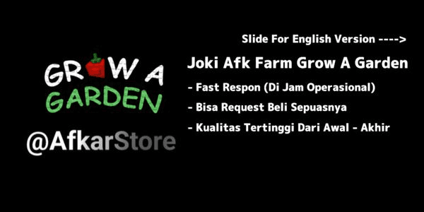 Gambar Product Joki Afk Farm | Grow A Garden