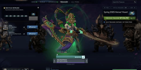 Gambar Product Necropos Rot Iron Ripper Collector Cache Spring 2025