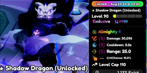 Gambar Product Shadow Dragon (Unlocked)/Kafka Evo Trait Almighty
