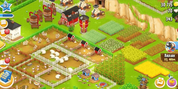 Gambar Product HAY DAY FARM ACCOUNT CHEAP FULL WARRANTY