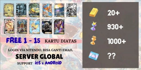 Gambar Product Reroll Account READY TO GACHA Starter - 2