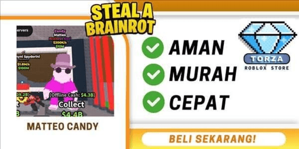 Gambar Product Candy Matteo | Brainrot God - Steal A Brainrot