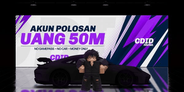 Gambar Product CDID Plain Account 50M || No Gamepass