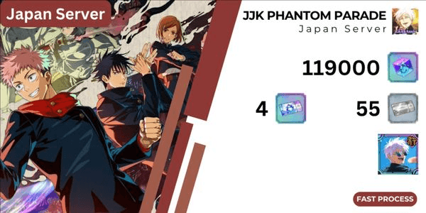 Gambar Product Special Edition Stockpile Account Cube JJK Jujutsu Kaisen Phantom Parade